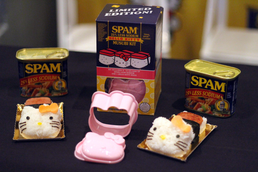 Hello Kitty Spam rice balls
