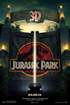 Jurassic Park 3D Movie Poster